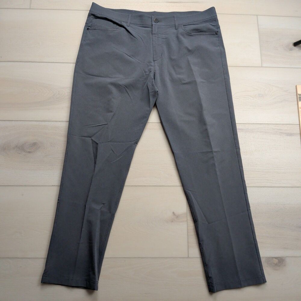 Public Rec Pants Mens‎ 38x29 Dealmaker Workday Straight Performance Stretch Gray